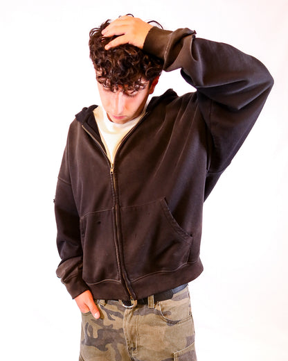 LICENSE PLATE ZIP UP